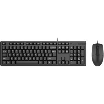 Набор клавиатура+Мышь A4Tech KK-3330S клав:черный Мышь:черный USB