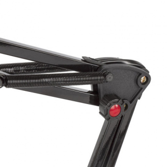 Светильник настольный SONNEN TL-007, на подставке + струбцина, 40 Вт, Е27, черный, высота 60 см, 235