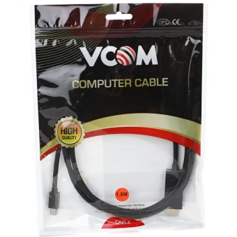 Кабель Mini DisplayPort - HDMI, M/M, 1,8 м, VCOM, CG695-B