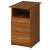 Тумба приставная Бюджет 2557 (орех французский, 400х600х740 мм, 3 ящика) Тумба приставная Бюджет 2557 (орех французский, 400х600х740 мм, 3 ящика)