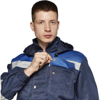 Костюм рабочий летний муж.Антей СОП син/вас (КПК) 48-50 (96-100)/170-176