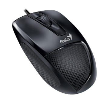Мышь компьютерная Genius DX-150X (USB, оптическая, 1000 DPI,1.5 м). черный