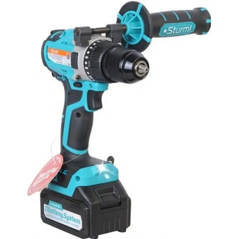 Дрель-шуруповерт акк.б/щ Sturm!,18В,1BatterySystem,80Нм,4в1 CD2080