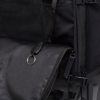 Рюкзак GRIZZLY, 2 отделения, трансформируемый объём, карман-антивор, "CAPACITY", 50х87х34 см, RQ-500