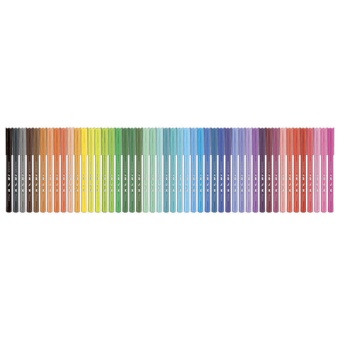 Фломастеры MAPED COLOR'PEPS "Ocean", 48 цветов, смываемые, вентилируемый колпачок, 845727