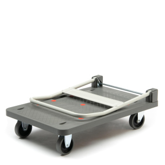 Тележка платформенная Стелла-техник FW-250П со ск ручкой, грузоподъем 250кг