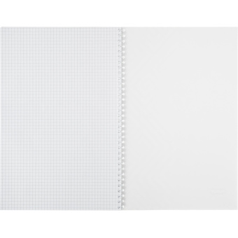 Тетрадь общая А4 60л Attache Греция Голубой/Фиолет клет, 65г, греб, ВД-лак