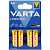 Батарейка Varta LONGLIFE LR6 AA 4шт/бл Alkaline 1.5V (4106) (4106101414)