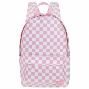 Рюкзак HEIKKI POSITIVE (ХЕЙКИ) универсальный, карман-антивор, "Pastel Chess", 42х28х14 см
