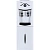 Кулер Ecotronic K21-LF white-black с холодильником, напольный