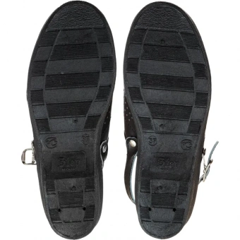 Спец.обувь Сабо жен.нат.кожа цв.чёрный(р.37) (4-12-7)