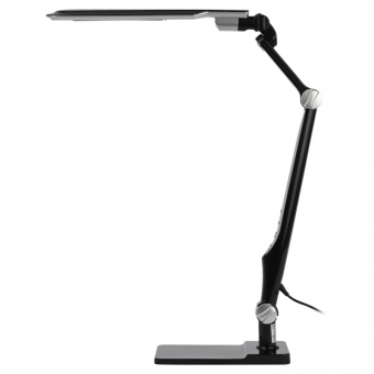 Светильник настольный ЭРА NLED-497-12W-BK светодиодный на струбцине, черный