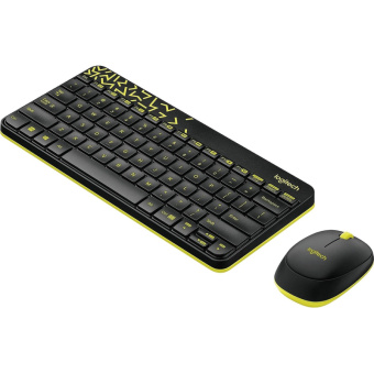 Набор клавиатура+мышь Logitech Wireless Desktop MK240,USB,Black(920-008213)
