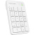 Клавиатура числовой блок A4Tech FGK21C белый USB WLS slim