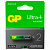 Батарейки КОМПЛЕКТ 2 шт., GP Ultra Plus G-Tech, AAA (LR03), алкалиновые, мизинчиковые, 24AUPA21-2CRSB2