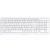 Набор клавиатура+мышь A4Tech Fstyler F1512 клав:белый мышь:белый USB