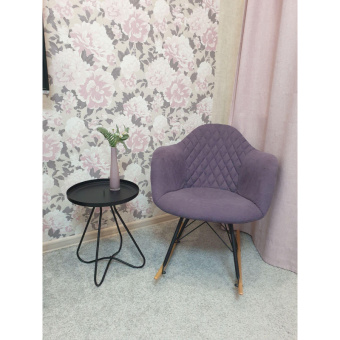 Стол журнальный EL_Sheffilton SHT-CT3 черный муар (241644/Сж-73)