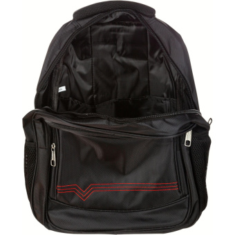 Рюкзак молодежный №1 School черный, кож.зам.