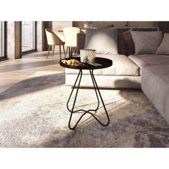 Стол журнальный EL_Sheffilton SHT-CT3 черный муар (241644/Сж-73)