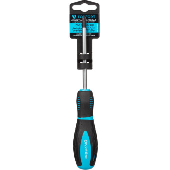 Отвертка крестовая PZ2 6x100 TOPFORT (546043)