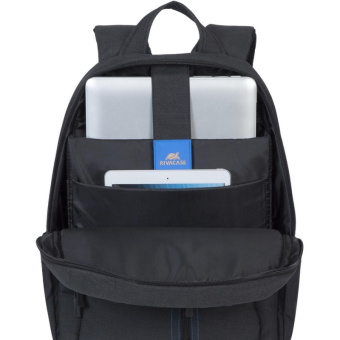 Рюкзак для ноутбука RIVACASE Laptop Canvas Backpack black, 15.6 7560black