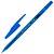 Ручка шариковая STAFF "Basic BP-66 BLUE", СИНЯЯ, корпус синий, узел 1 мм, линия письма 0,5 мм, 144454