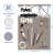 Скетчбук - альбом для смешанных техник 30л., А3, на склейке Clairefontaine "Paint'ON Grey", 250г/м2,