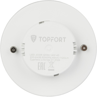 Лампа светодиодная Topfort GX53 14W 4000K