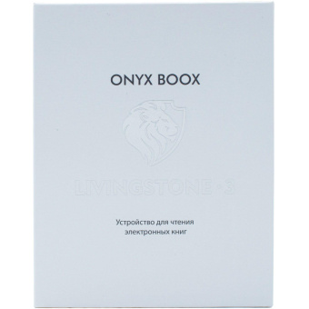 Книга электронная ONYX BOOX LIVINGSTONE 3 черная