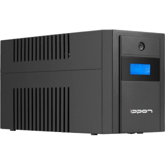 ИБП Ippon Back Basic 1200 LCD Euro 600Вт 1200ВА черный(1687965)
