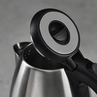 Чайник электрический SCARLETT SC-EK21S51, сталь, 1500Вт, 1.8л