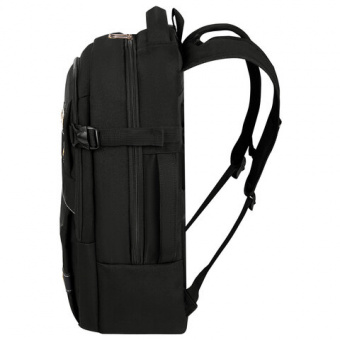 Рюкзак HEIKKI DESERTED (ХЕЙКИ) универсальный, отделение для ноутбука, EVA-спинка, черный, 48х34х18 с