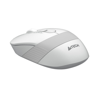 Мышь компьютерная A4Tech Fstyler FM10S белый/серый 1600dpi/USB/4but