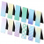 Закладки для книг МАГНИТНЫЕ, "GRADIENT", набор 12 шт., 60x20 мм, BRAUBERG, 113170 Закладки для книг МАГНИТНЫЕ, "GRADIENT", набор 12 шт., 60x20 мм, BRAUBERG, 113170