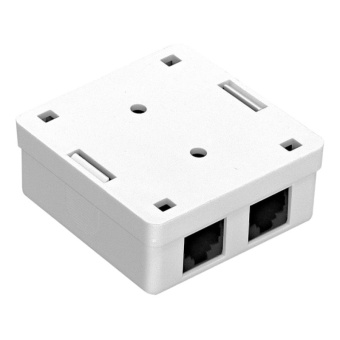 Розетка ExeGate SM2-RJ45-C6 RJ-45 кат.6 UTP Krone/110 (EX292845RUS)