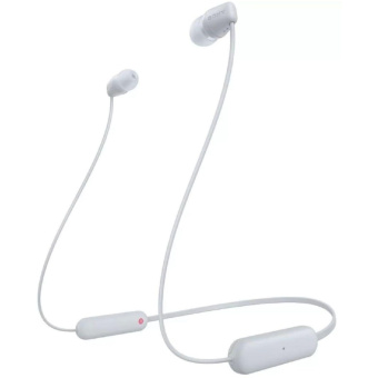 Наушники Sony WI-C100 White (WI-C100/WZ)