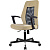 Кресло VB_EChair 225 PTW беж/черн Light-21 сетка/ткань металл