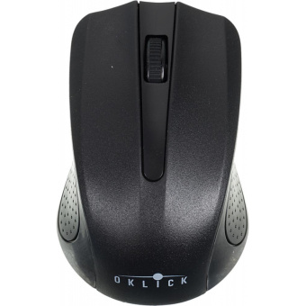 Мышь компьютерная Oklick 485MW черный опт (1200dpi) беспр USB