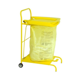 Тележка-стойка для мед.отходов с пом.пакетов