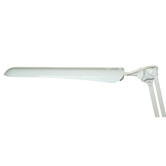 Светильник Трансвит Гермес, на струбцине, белый, светодиодный, диммер