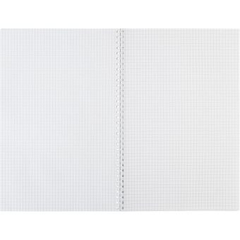 Тетрадь общая А4 60л Attache Греция Голубой/Фиолет клет, 65г, греб, ВД-лак