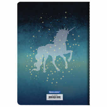 Тетрадь 40 л. в клетку обложка SoftTouch, фольга, бежевая бум. 70 г/м2, сшивка, А5 (147х210 мм), FAI