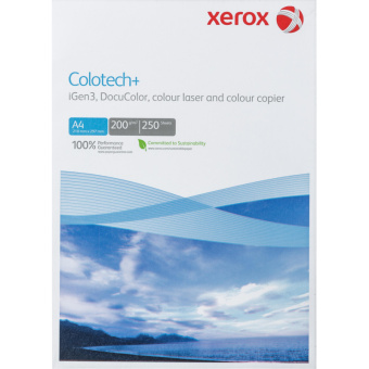 Бумага для цветной лазерной печати Xerox Colotech+ ( A4, 200 г/кв.м, 250 листов)