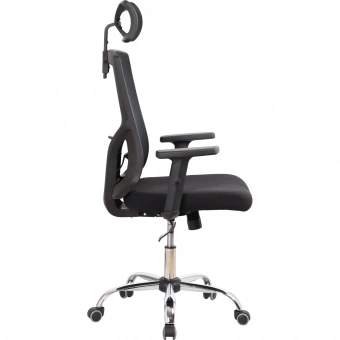 Кресло BN_SH_EChair-650 TC сетка/ткань черный