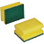 Губки для мытья посуды TASKI Scourer Abrasive S абразивная 9,5x6см 100шт/уп