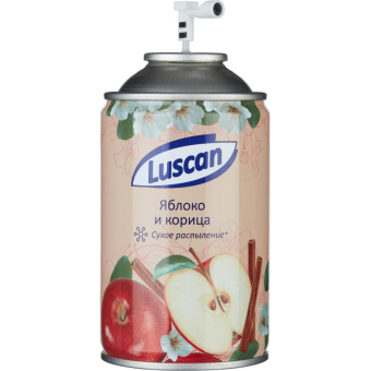 Баллон сменный для автоосвежителя Luscan 250мл Яблоко и корица