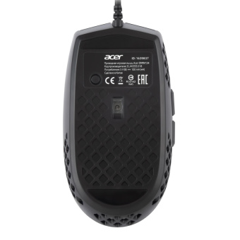 Мышь компьютерная Acer OMW134 черный (800-6400dpi) USB (6кн) (ZL.MCEEE.018)