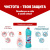 Блок для унитаза гигиенический Domestos Power 5 Duo Ледяная магнолия (2 штуки в упаковке)