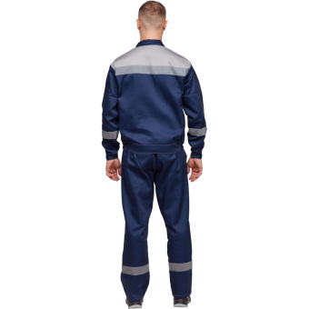 Костюм рабочий летний муж. л20-КПК синий/сер (р.44-46) 182-188 (Арсенал-СП)