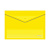 Папка-конверт на кнопке Berlingo, А4, 180мкм, желтая